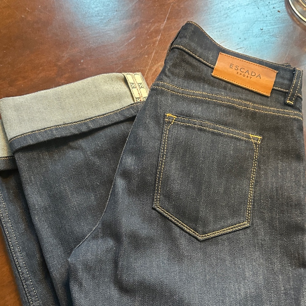 Escada women Deep Indigo Jeans - Picture 14 of 16